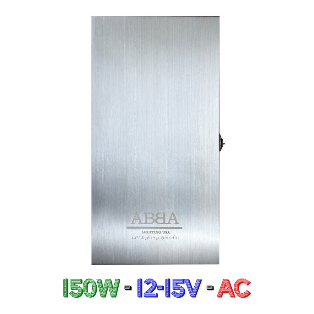 Outdoor Landscape Lighting LED 12V Low Voltage TSRPT150 150W Multi Tap Low Voltage Transformer with Photocell and Manual Dial Timer IP65 Waterproof