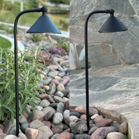 BPLP07 Tulay Bell Brass Path Light 4x/8x/12x G4 2W Dimmable 2700K Package Low Voltage Landscape Lighting