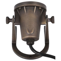 ULB01 12V bajo el agua bajo el agua de latón fuente LED iluminación de la charca