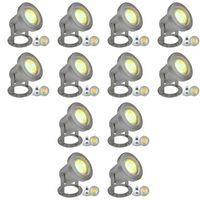Iluminación subacuática del estanque de la luz de la fuente del paisaje LED del paisaje subacuático del acero inoxidable ULB03