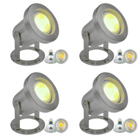 Iluminación subacuática del estanque de la luz de la fuente del paisaje LED del paisaje subacuático del acero inoxidable ULB03