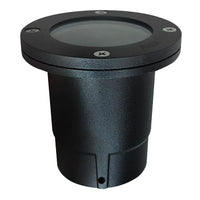 UNA07 Cast Aluminum 12V Low Voltage Round LED In-ground Well Light IP65 Waterproof