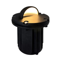 UNB02 Cast Brass 12V Low Voltage Half Moon Round LED In-ground Well Light IP65 Waterproof