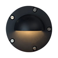 UNB02 Cast Brass 12V Low Voltage Half Moon Round LED In-ground Well Light IP65 Waterproof