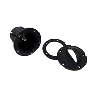 UNB02 Cast Brass 12V Low Voltage Half Moon Round LED In-ground Well Light IP65 Waterproof
