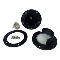 UNB03 Cast Brass 12V Low Voltage Shielded LED In-ground Well Light IP65 Waterproof