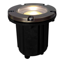 UNB04 4x/8x/12x Package Cast Brass 12V Low Voltage Round LED In-Ground Well Light IP65 Waterproof with 5W 3000K Bulb
