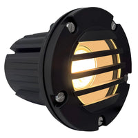 UNB06 4x/8x/12x Package Cast Brass 12V Low Voltage Round Grill LED In-Ground Well Light IP65 Waterproof with 5W 3000K Bulb