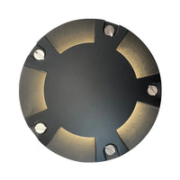 UNB07 Cast Brass 12V Low Voltage Round Multi-Directional LED In-ground Well Light IP65 Waterproof