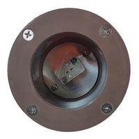 UNF07 4x/8x/12x Package Fiber Glass 12V Low Voltage Round LED In-ground Well Light IP65 Waterproof with 5W 3000K Bulb