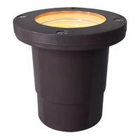 UNF07 4x/8x/12x Package Fiber Glass 12V Low Voltage Round LED In-ground Well Light IP65 Waterproof with 5W 3000K Bulb