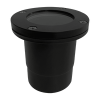 UNF07 4x/8x/12x Package Fiber Glass 12V Low Voltage Round LED In-ground Well Light IP65 Waterproof with 5W 3000K Bulb