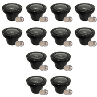 UNF08 4x/8x/12x Package Fiber Glass 12V Low Voltage Commercial PAR36 LED In-ground Well Light IP65 Waterproof 10W 160° 3000K Bulb