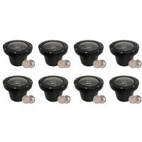 UNF08 4x/8x/12x Package Fiber Glass 12V Low Voltage Commercial PAR36 LED In-ground Well Light IP65 Waterproof 10W 160° 3000K Bulb