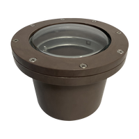 UNF08 Fiber Glass 12V Low Voltage Commercial PAR36 LED In-ground Well Light IP65 Waterproof