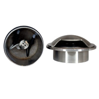 UNS03 4x/8x/12x Package Stainless Steel Mono Directional One Slit In-Ground 12V Low Voltage LED In Ground Landscape Lighting with 5W 3000K Bulb