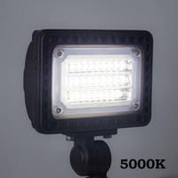 FLACCT20 12V Low Voltage Adjustable CCT and Wattage 5W-20W Outdoor LED Landscape Lighting Floodlight