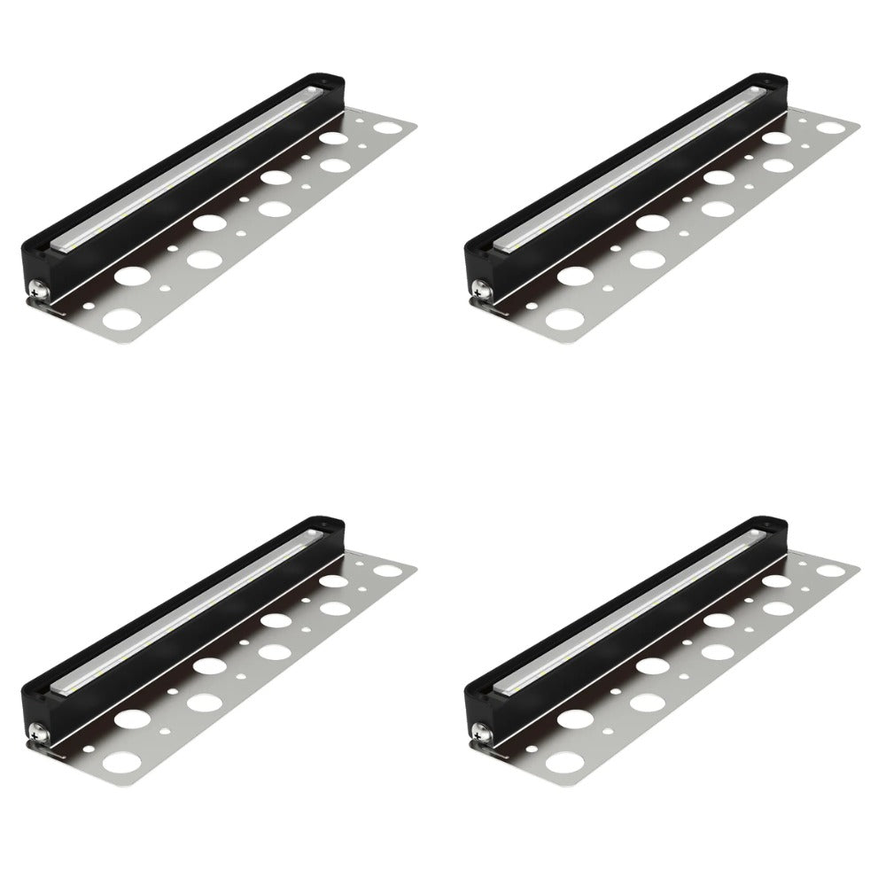 STB25 4x/8x/12x 7W 5CCT Heavy Duty Cast Aluminum Fixture with Stainless Steel Bracket LED 12V Low Voltage Landscape Lighting