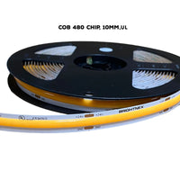 Luces de tira LED lineales sin puntos Luz de cinta FCOB DC12V de bajo voltaje