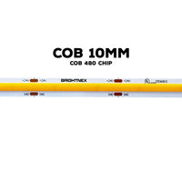 Luces de tira LED lineales sin puntos Luz de cinta FCOB DC12V de bajo voltaje