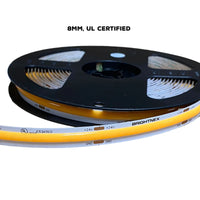 Luces de tira LED lineales sin puntos Luz de cinta FCOB DC12V de bajo voltaje