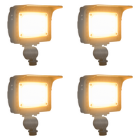 Foco de iluminación de paisaje de bajo voltaje LED para exteriores FLA20 de aluminio 20W