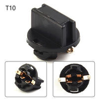 20 Pack Plastic Twist Lock Sockets for W5W 168 194 Wedge Bulb Base for Instrument Panel & Dash Lights Package – Heat-Resistant Light Bulb Holder  – Plug in Light Bulb Extension Parts Replacement Sockets