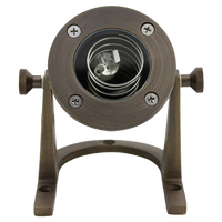 ULB01 12V bajo el agua bajo el agua de latón fuente LED iluminación de la charca