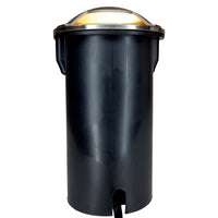 UNS03 4x/8x/12x Package Stainless Steel Mono Directional One Slit In-Ground 12V Low Voltage LED In Ground Landscape Lighting with 5W 3000K Bulb