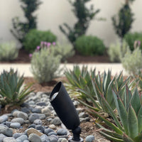 SPBP06 Tulay Black Brass Spot Light Low Voltage Landscape Lighting