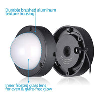 ALD10 6-Pack LED 4.5W Outdoor Deck Lights Package, 12V Low Voltage Landscape Pathway Lights