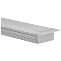 AP44M Rectangular Aluminum Channel 10 Pack LED Strip Light Cover End Caps.