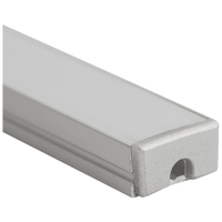 AP46M Rectangular Rail Aluminum Channel 10 Pack LED Strip Light Cover End Caps.