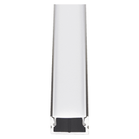 AP46M Rectangular Rail Aluminum Channel 10 Pack LED Strip Light Cover End Caps - Kings Outdoor Lighting