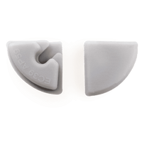 AP59 Corner Aluminum Channel 10 Pack LED Strip Light Cover End Caps.
