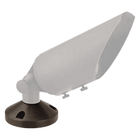 BP1 Brass Surface Mount Round Bracket for Landscape Lighting Fixture.