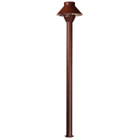 KL303 12V AC/DC Aluminum Low Voltage Landscape Lighting Small Hat Mushroom Path Light.