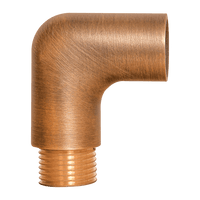 BRL2 - Brass 90° Coupling Accessory for Post/Path Light Fixtures - Kings Outdoor Lighting