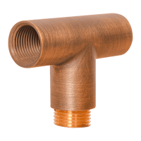 BRT1 - Brass T-Bar Coupling Accessory for Post/Path Light Fixtures - Kings Outdoor Lighting