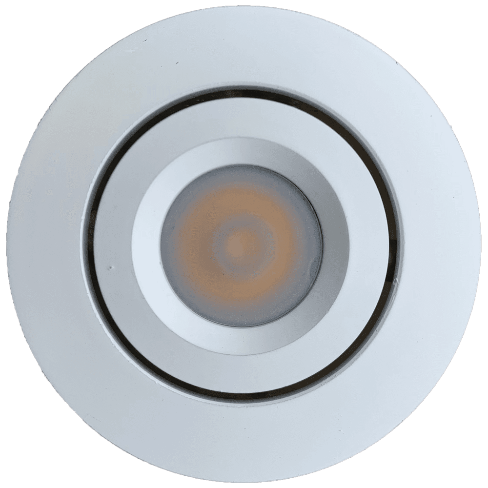 Outdoor Landscape Lighting LED 12V Low Voltage CB05 1.5W DC12 Low Voltage Round LED Cast Aluminum Recessed Cabinet Light Down Lighting Fixture White