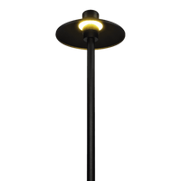 CDPA50 3W 12V Smooth Hat Integrated LED Low Voltage Path Light