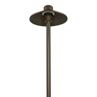 CDPA50 3W 12V Smooth Hat Integrated LED Low Voltage Path Light