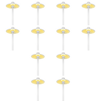 CDPA50 4x/8x/12x Package 3W 12V Low Voltage Smooth Hat 3000K Warm White Integrated LED Low Aluminum Voltage Path Light