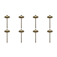 CDPA50 4x/8x/12x Package 3W 12V Low Voltage Smooth Hat 3000K Warm White Integrated LED Low Aluminum Voltage Path Light