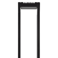 CDPA56 8W Low Voltage LED Rectangular Adjustable Bollard Landscape Pathway Lighting - Kings Outdoor Lighting