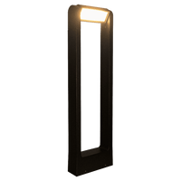 CDPA56 8W Low Voltage LED Rectangular Adjustable Bollard Landscape Pathway Lighting - Kings Outdoor Lighting