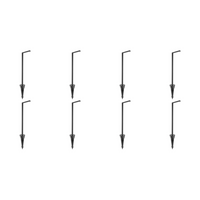 CDPA57 4x/8x/12x Package 12V Low Voltage Aluminum LED Rectangular Bollard Path Light