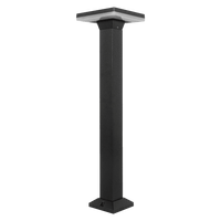 CDPA63 12W Bollard Pathway Lighting LED Square Top Modern Low Voltage - Kings Outdoor Lighting