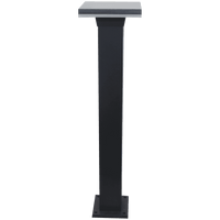 CDPA63 12W Bollard Pathway Lighting LED Square Top Modern Low Voltage.