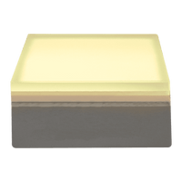 CRG30 Low Voltage In Ground RGB or WW LED Brick Paver Light Square IP67 Waterproof - Kings Outdoor Lighting